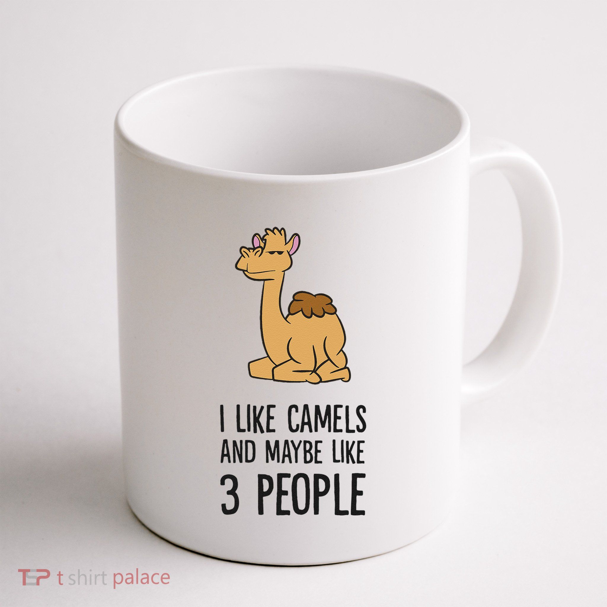 I Like Camels And Maybe Like 3 People Funny Camel Mug