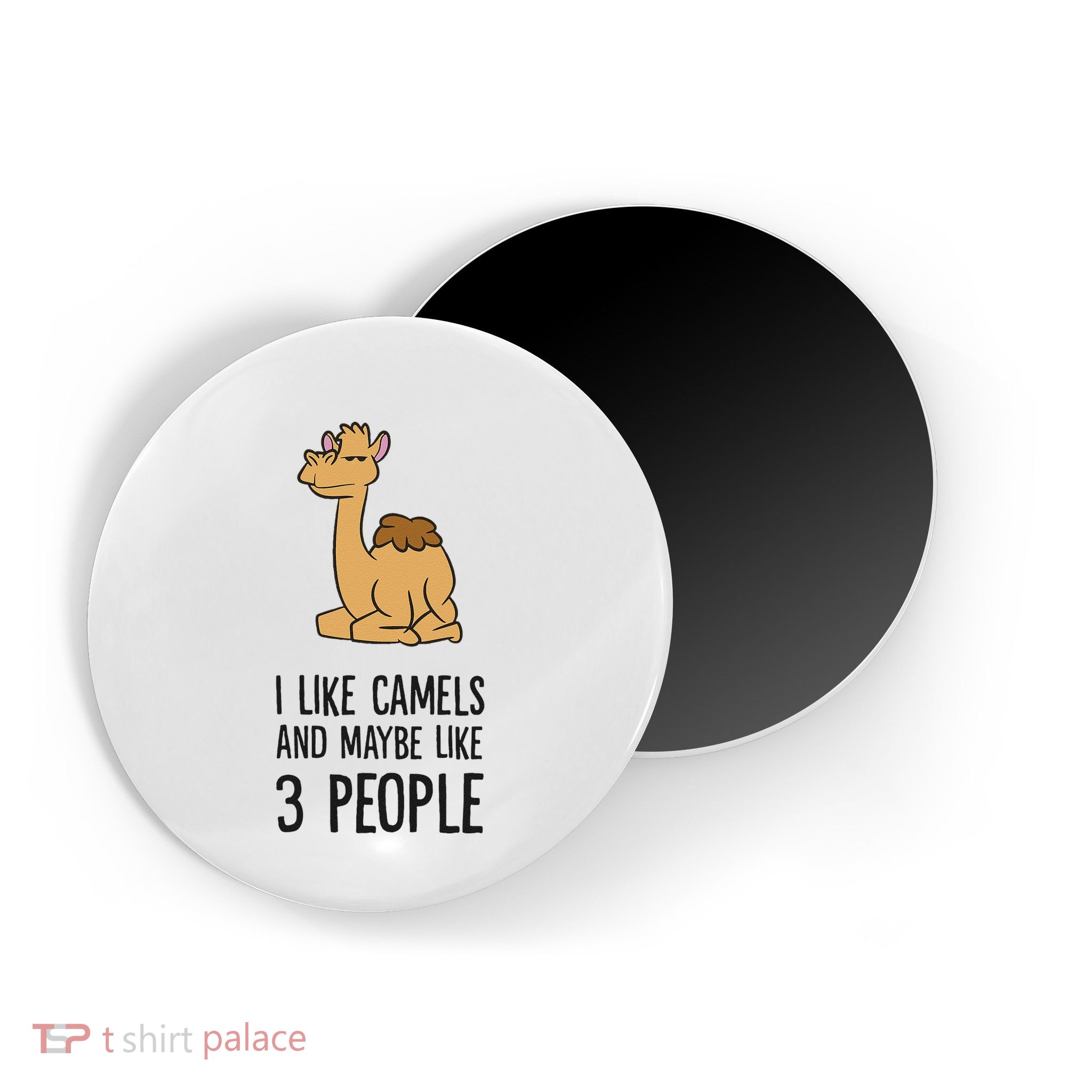 I Like Camels And Maybe Like 3 People Funny Camel Magnet