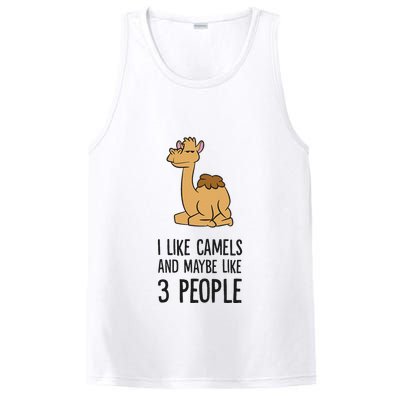 I Like Camels And Maybe Like 3 People Funny Camel PosiCharge Competitor Tank