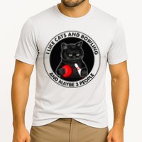 I Like Cats And Bowling And Maybe 3 People Funny Cat Lovers Cooling Performance Crew T-Shirt