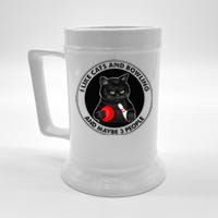 I Like Cats And Bowling And Maybe 3 People Funny Cat Lovers Beer Stein