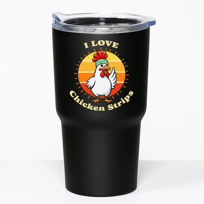 I Love Chicken Strips Funny Chicken Fast Food Lover Tumbler