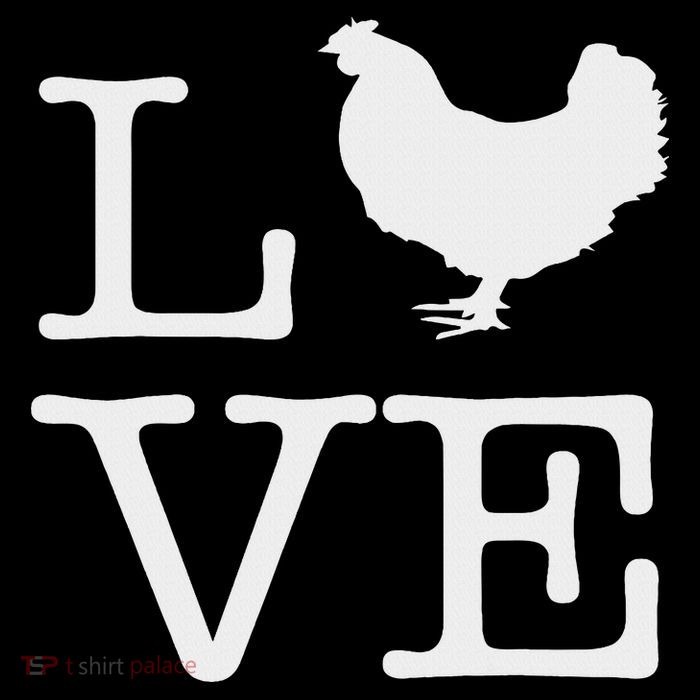 I Love Chickens Funny Chicken Lover Gift Tall T-Shirt