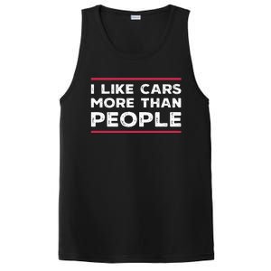 I Like Cars More Than People PosiCharge Competitor Tank