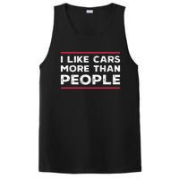 I Like Cars More Than People PosiCharge Competitor Tank