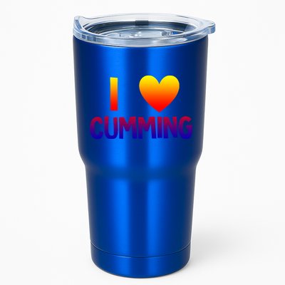 I Love Cumming Georgia Forsyth County Lover State Home Ga Gift Tumbler