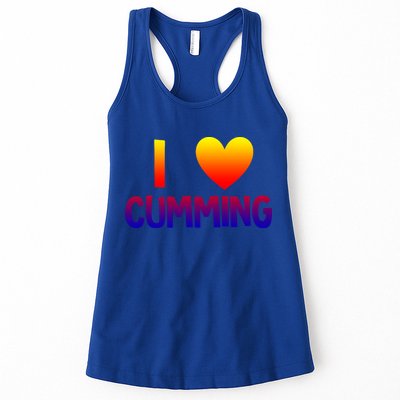 I Love Cumming Georgia Forsyth County Lover State Home Ga Gift Womens Tank Top