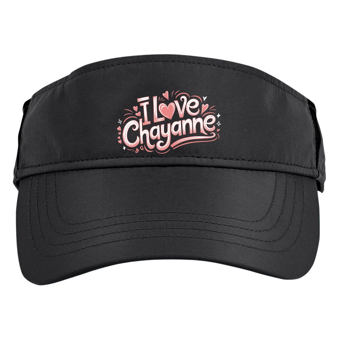 I Love Chayanne Couples First Name Adult Drive Performance Visor