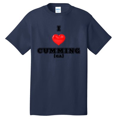 I Love Cumming Georgia Gift Tall T-Shirt