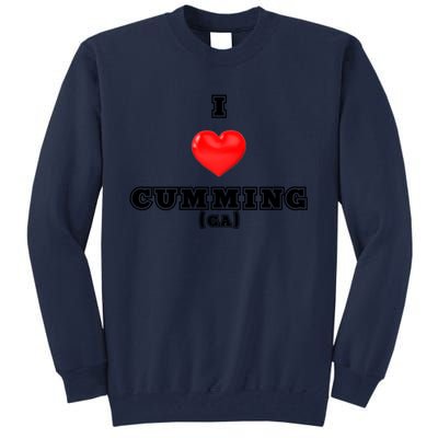 I Love Cumming Georgia Gift Tall Sweatshirt