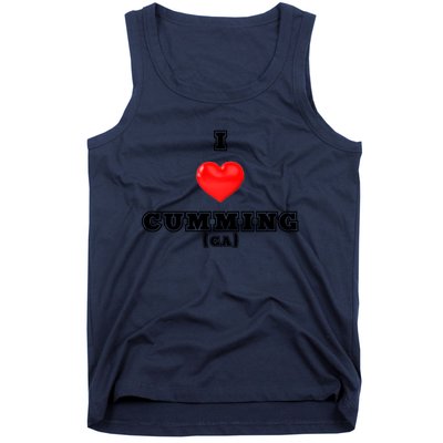 I Love Cumming Georgia Gift Tank Top