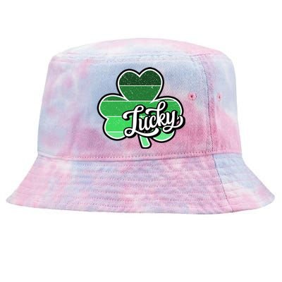 Irish Lucky Clover St Tie-Dyed Bucket Hat