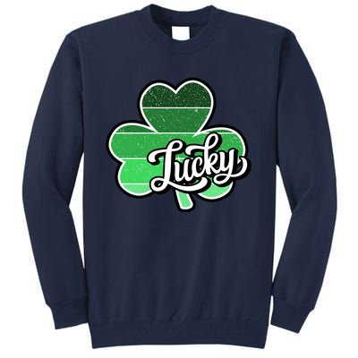 Irish Lucky Clover St Tall Sweatshirt