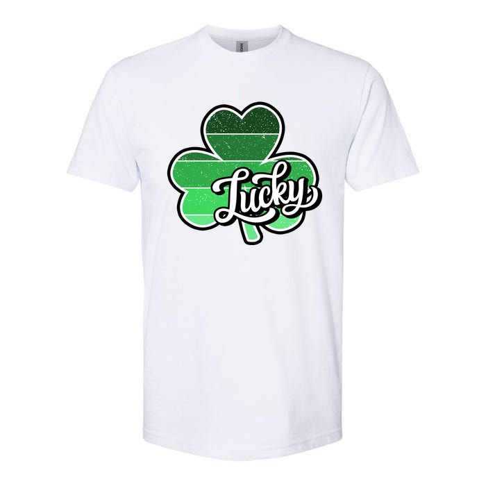 Irish Lucky Clover St Softstyle CVC T-Shirt