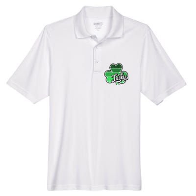 Irish Lucky Clover St Men's Origin Performance Pique Polo