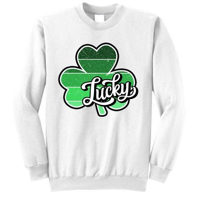 Irish Lucky Clover St Sweatshirt