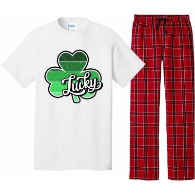 Irish Lucky Clover St Pajama Set