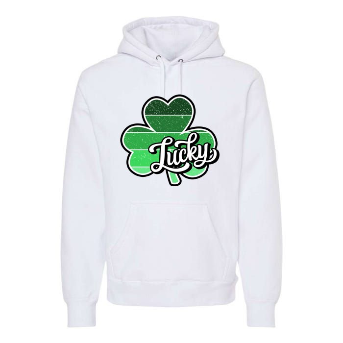 Irish Lucky Clover St Premium Hoodie