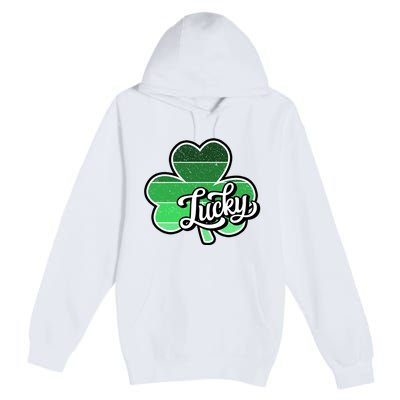 Irish Lucky Clover St Premium Pullover Hoodie