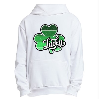 Irish Lucky Clover St Urban Pullover Hoodie