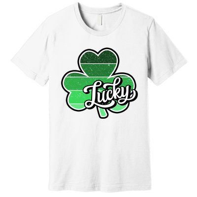 Irish Lucky Clover St Premium T-Shirt