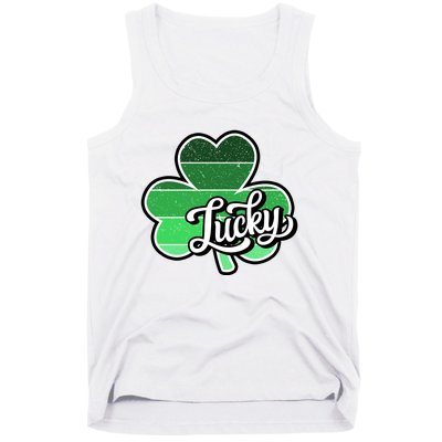 Irish Lucky Clover St Tank Top