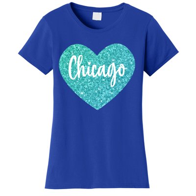 I Love Chicago Usa Heart Gift Women's T-Shirt