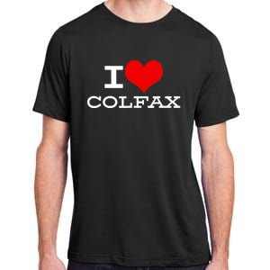 I Love Colfax -Colorado Adult ChromaSoft Performance T-Shirt