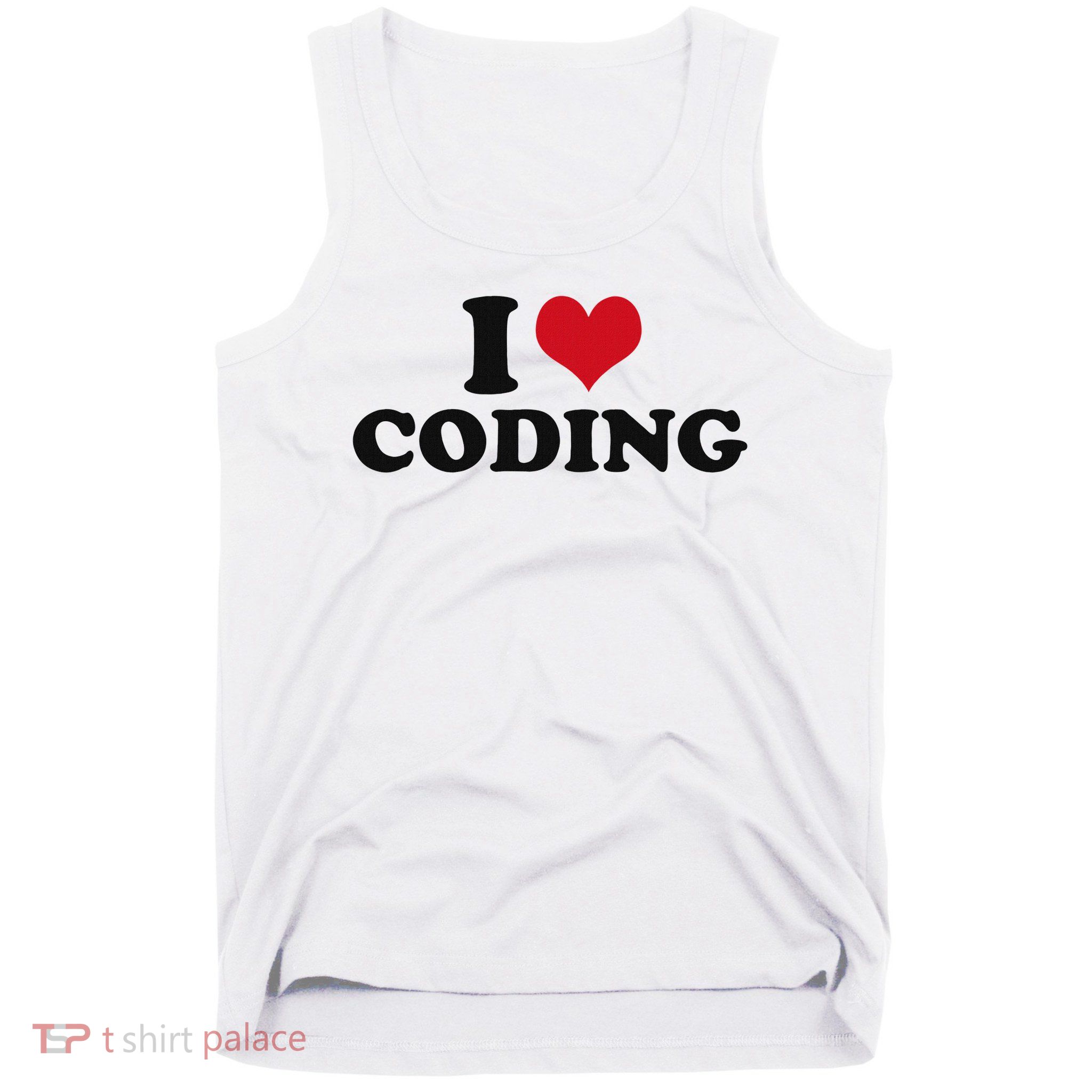 I Love Coding Tank Top