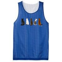 I Love Cats For Cat Lovers Gift Mesh Reversible Basketball Jersey Tank