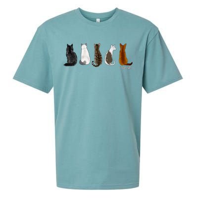 I Love Cats For Cat Lovers Gift Sueded Cloud Jersey T-Shirt