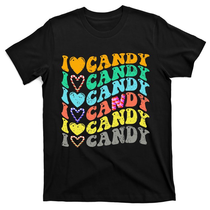 I love Candy Halloween Party Cute Trick or Treat Candyland T-Shirt