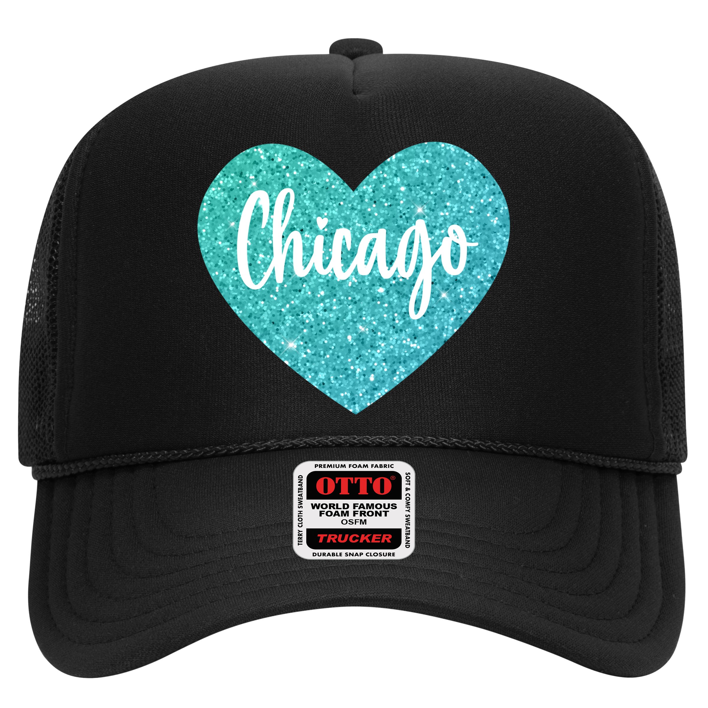 I Love Chicago Usa Heart Meaningful Gift Hat