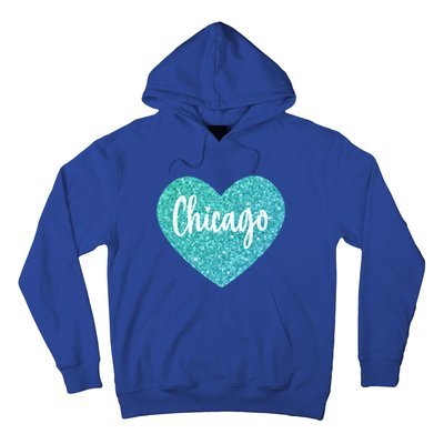 I Love Chicago Usa Heart Meaningful Gift Hoodie