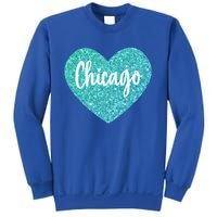 I Love Chicago Usa Heart Meaningful Gift Sweatshirt