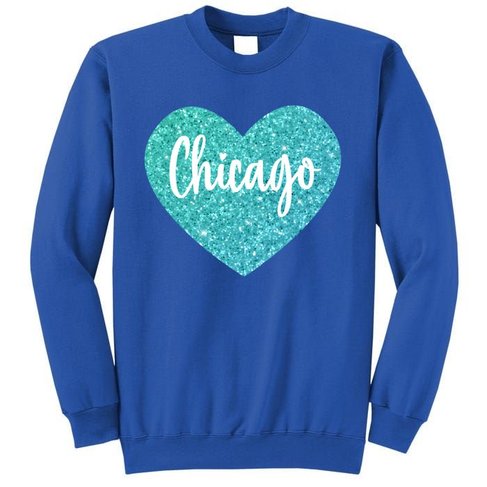 I Love Chicago Usa Heart Meaningful Gift Sweatshirt