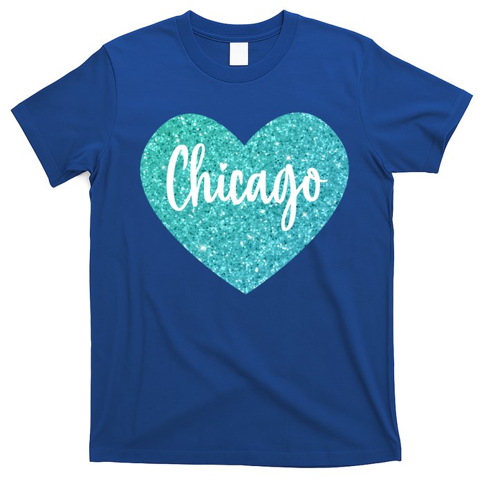 I Love Chicago Usa Heart Meaningful Gift T-Shirt