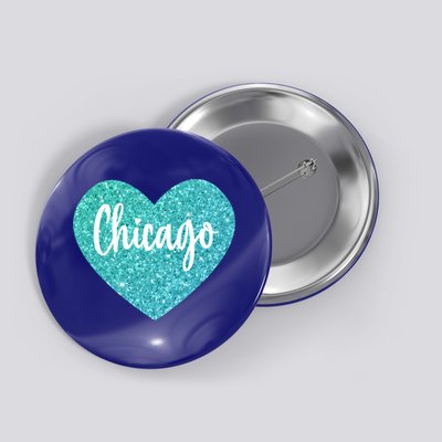 I Love Chicago Usa Heart Meaningful Gift Button