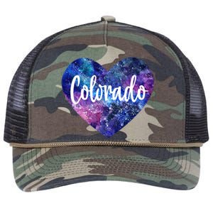 I Love Colorado Usa Great Gift Retro Rope Trucker Hat Cap