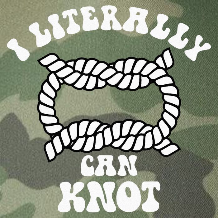 I Literally Can Knot Funny Knotting Legacy Tie Dye Trucker Hat