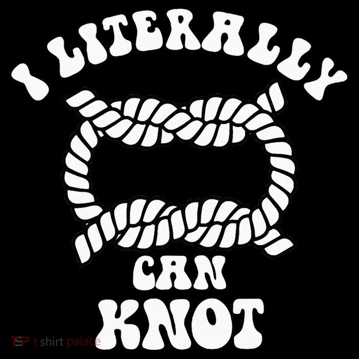 I Literally Can Knot Funny Knotting Apron