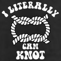 I Literally Can Knot Funny Knotting Adult Drive Performance Visor