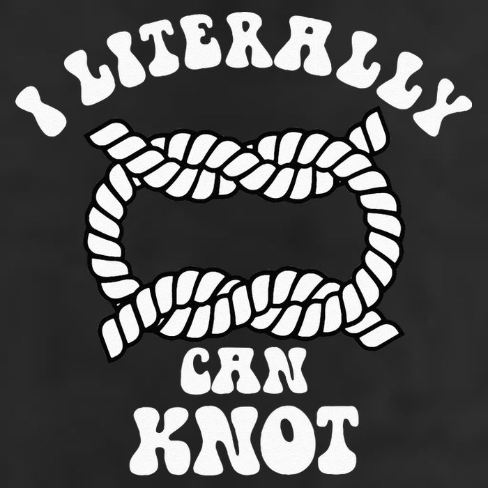 I Literally Can Knot Funny Knotting Adult Drive Performance Visor