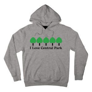 I Love Central Park Tall Hoodie