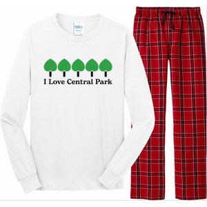 I Love Central Park Long Sleeve Pajama Set