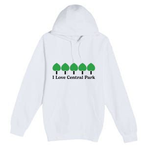 I Love Central Park Premium Pullover Hoodie