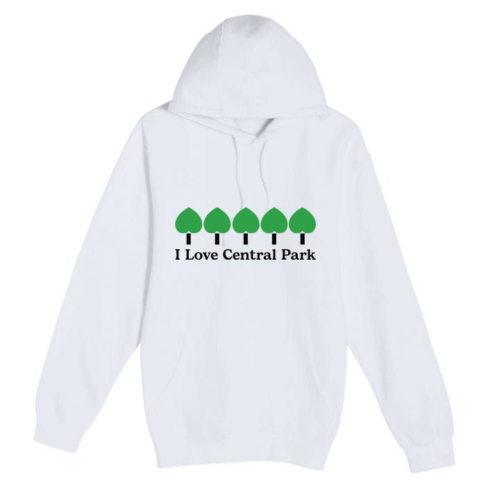 I Love Central Park Premium Pullover Hoodie