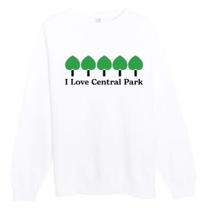 I Love Central Park Premium Crewneck Sweatshirt