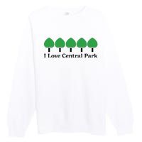 I Love Central Park Premium Crewneck Sweatshirt