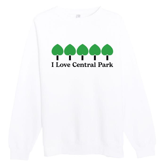 I Love Central Park Premium Crewneck Sweatshirt